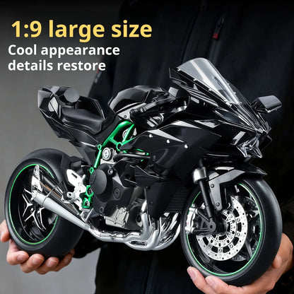 Kawasaki Motorcycle Alloy Model with Sound & Light